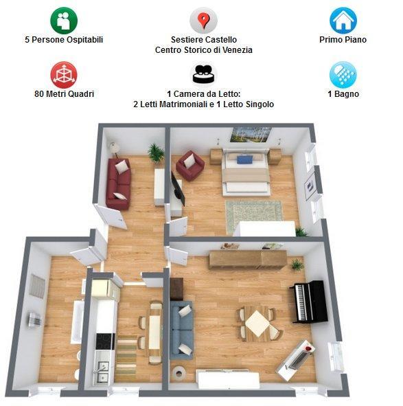 Bella Vista Apartment เวนิส ภายนอก รูปภาพ